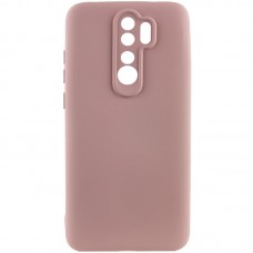 Чехол TPU GETMAN Liquid Silk Full Camera для Xiaomi Redmi Note 8 Pro  Розовый / Pink Sand - 00000073804_8