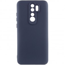 Чехол TPU GETMAN Liquid Silk Full Camera для Xiaomi Redmi Note 8 Pro  Синий / Midnight Blue - 00000073804_11