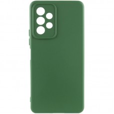 Чехол TPU GETMAN Liquid Silk Full Camera для Samsung Galaxy A23 4G  Зеленый / Dark green - 00000074059_3