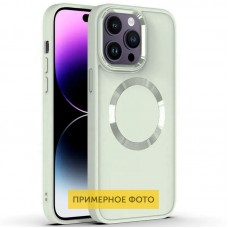 TPU чехол Bonbon Metal Style with MagSafe для Apple iPhone 16 Pro (6.3")  Белый / White - 00000074339_1