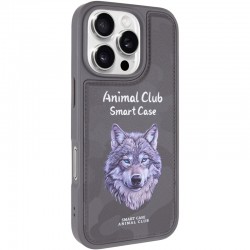 TPU+PC чохол Animal Club для Apple iPhone 16 Pro (6.3")  Titanium Gray - 00000082646_5