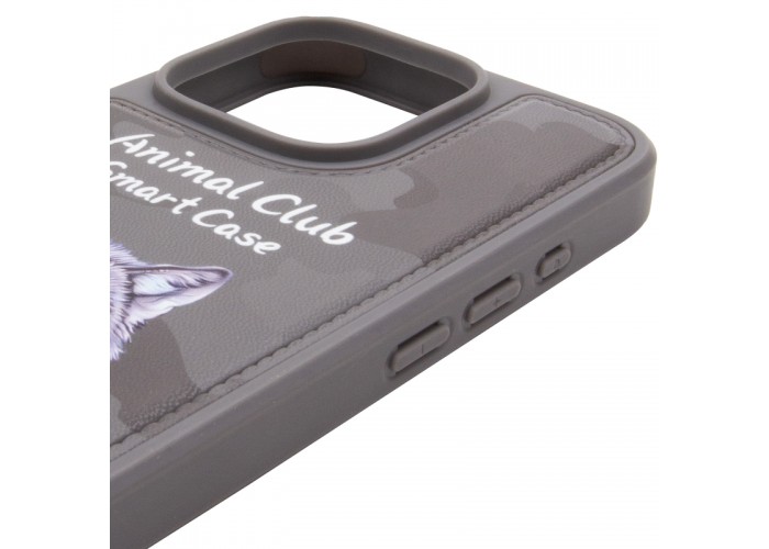 TPU+PC чохол Animal Club для Apple iPhone 16 Pro (6.3