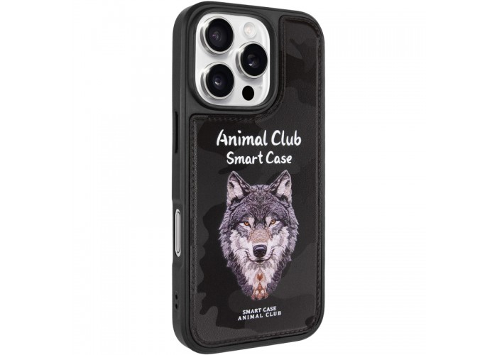 TPU+PC чохол Animal Club для Apple iPhone 16 Pro Max (6.9