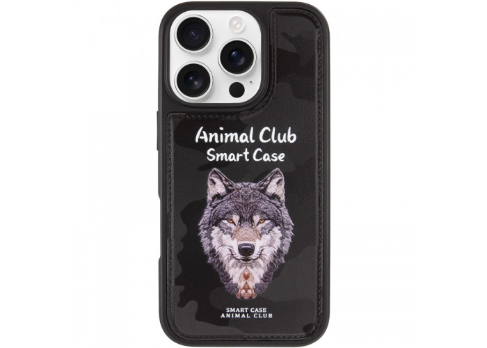 TPU+PC чохол Animal Club для Apple iPhone 16 Pro Max (6.9