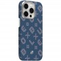 TPU+PC чохол Blueo Gilded Tactile Woven with MagSafe для Apple iPhone 15 Pro Max (6.7