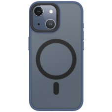 TPU+PC чохол Blueo Skin Friendly Frosted with MagSafe для Apple iPhone 15 (6.1")  Синій - 00000071350_2