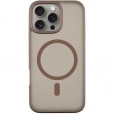TPU+PC чохол Blueo Skin Friendly Frosted with MagSafe для Apple iPhone 16 Pro Max (6.9")  Золотий - 00000073497_3