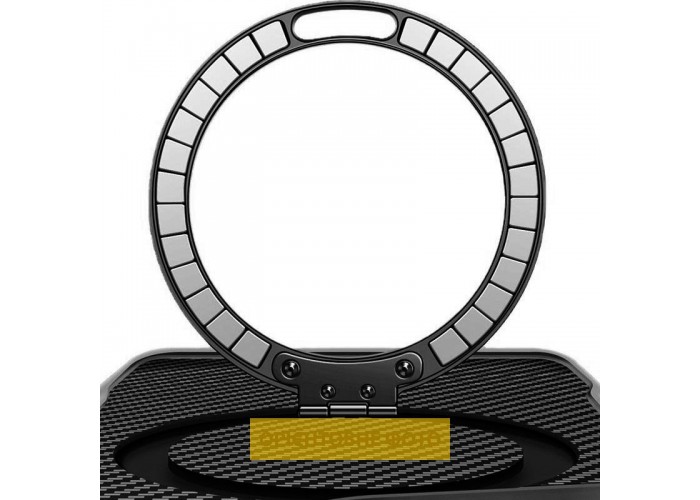 TPU+PC чохол Metal Buttons with MagSafe Carbon Ring для Apple iPhone 17 Air (6.5