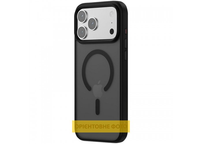 TPU+PC чохол Metal Buttons with MagSafe Colorful для Apple iPhone 17 (6.3
