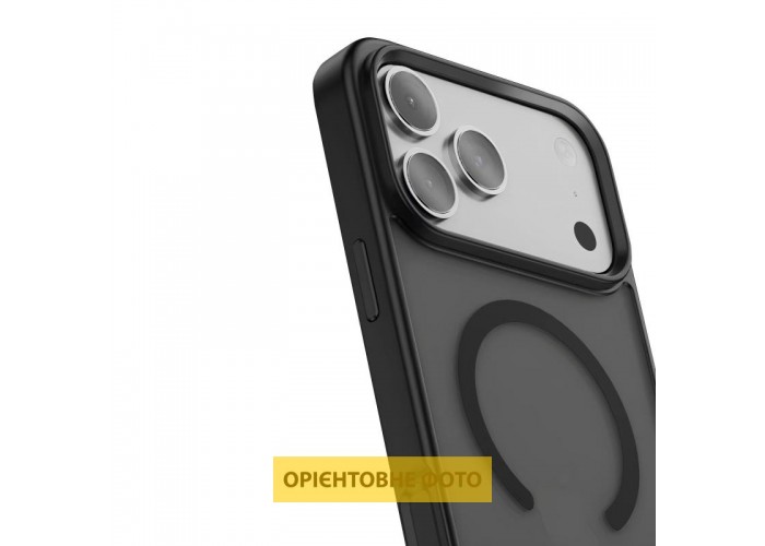 TPU+PC чохол Metal Buttons with MagSafe Colorful для Apple iPhone 17 (6.3
