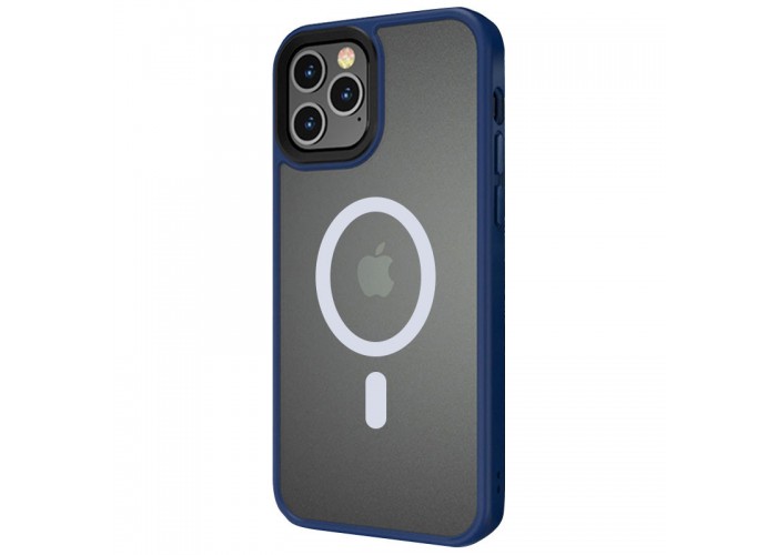 TPU+PC чохол Metal Buttons with MagSafe для Apple iPhone 12 Pro Max (6.7