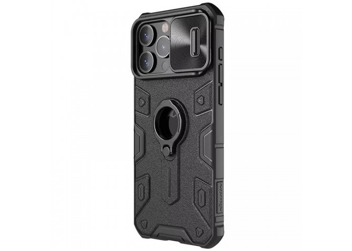 TPU+PC чохол Nillkin CamShield Armor (шторка на камеру) для Apple iPhone 15 Pro Max (6.7
