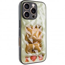 TPU+PC чохол Prisma Fluffie для Apple iPhone 16 Pro Max (6.9")  Bear - 00000076568_1