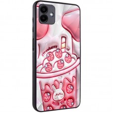 TPU+PC чохол Prisma Fluffie для Samsung Galaxy A06  Strawberry - 00000076575_13
