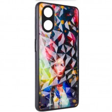 TPU+PC чохол Prisma Ladies для Oppo A58 4G  Peonies - 00000066619_4