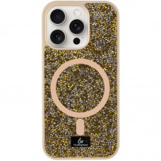 TPU чохол Bling World Rock Diamond with MagSafe для Apple iPhone 14 Pro Max (6.7")  Gold - 00000075844_2