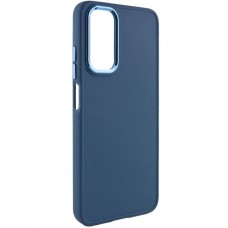 TPU чохол Bonbon Metal Style для Samsung Galaxy A14 4G/5G  Синій / Cosmos blue - 00000064212_9