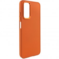 TPU чохол Bonbon Metal Style для Samsung Galaxy A14 4G/5G  Помаранчевий / Papaya - 00000064212_7