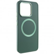 TPU чохол Bonbon Metal Style with MagSafe для Xiaomi 14 Pro  Зелений / Army Green - 00000068651_4