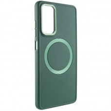 TPU чохол Bonbon Metal Style with MagSafe для Samsung Galaxy A25 5G  Зелений / Army Green - 00000070339_4