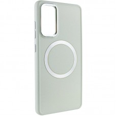 TPU чохол Bonbon Metal Style with MagSafe для Samsung Galaxy S23  Білий / White - 00000065785_1