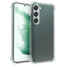 TPU чохол GETMAN Ease logo посилені кути Full Camera для Samsung Galaxy S23  Безбарвний (прозорий) - 00000071596_1