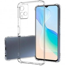 TPU чохол GETMAN Ease logo посилені кути Full Camera для Vivo Y21 / Y33s  Безбарвний (прозорий) - 00000071847_1