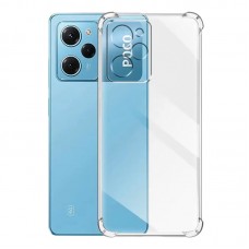 TPU чохол GETMAN Ease logo посилені кути Full Camera для Xiaomi Poco X5 Pro 5G  Безбарвний (прозорий) - 00000077909_1