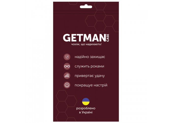 TPU чохол GETMAN Ease logo посилені кути для Samsung Galaxy S20