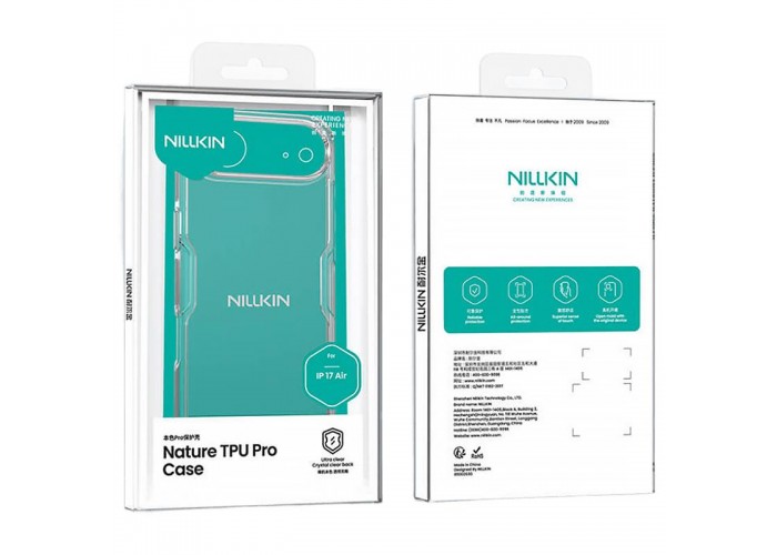 TPU чохол Nillkin Nature Pro Series для Apple iPhone 17 Air (6.5