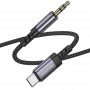 Аудіо кабель Aux Borofone BL24 Graceful Type-C to AUX 3.5mm) (1m)