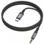 Аудіо кабель Aux Borofone BL24 Graceful Type-C to AUX 3.5mm) (1m)