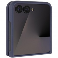 Чохол Foldables Silicone Cover Lakshmi (AAA) для Motorola Razr 50  Темно-синій / Midnight blue - 00000080104_5