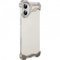 Чохол Minimalist Metal Bumper для Apple iPhone 17 (6.3")  Titanium Gray - 00000082652_3