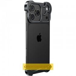 Чохол Minimalist Metal Bumper для Apple iPhone 17 Air (6.5")  Black - 00000082653_1