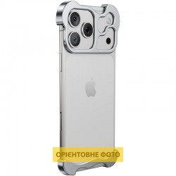 Чохол Minimalist Metal Bumper для Apple iPhone 17 Air (6.5")  Silver - 00000082653_3