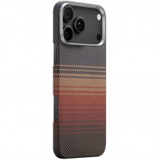 Чохол PC Carbon Protection Slim with MagSafe для Apple iPhone 17 Pro Max (6.9")  Red - 00000085091_3
