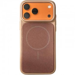 Чохол TPU TechWoven Hybrid with MagSafe для Apple iPhone 17 Pro Max (6.9")  Desert Gold - 00000084838_3
