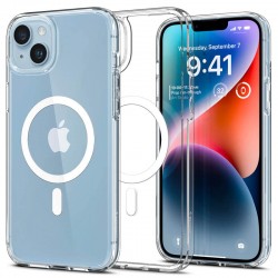 Чохол SGP Ultra Hybrid (MagFit) для Apple iPhone 15 (6.1")  Прозорий - 00000065468_1