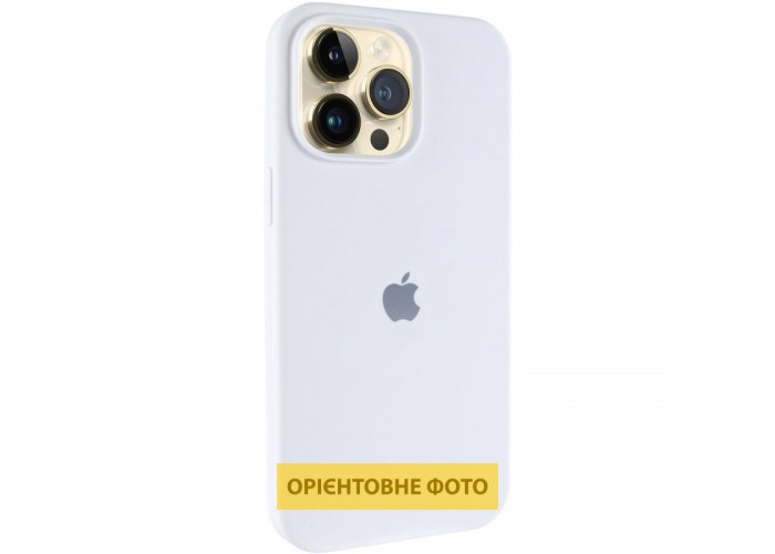 Чохол Silicone Case (AA) Logo with MagSafe для Apple iPhone 16 (6.1