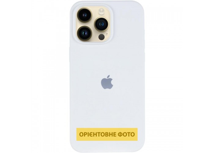 Чохол Silicone Case (AA) Logo with MagSafe для Apple iPhone 16 (6.1