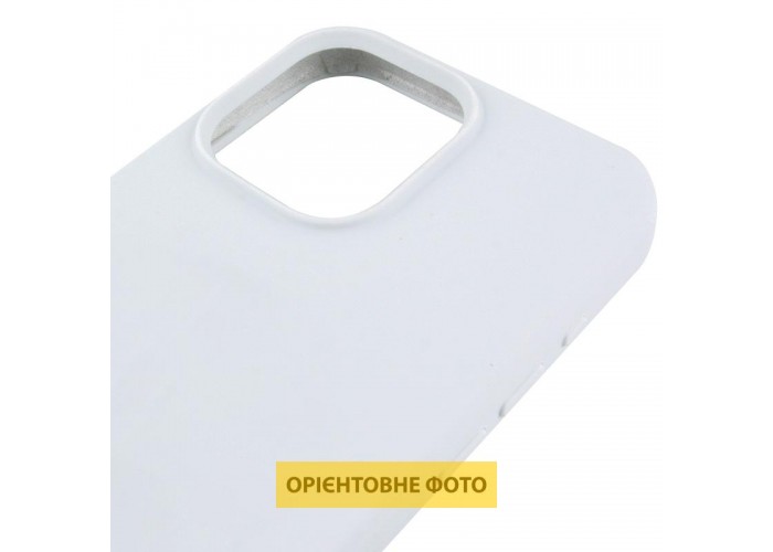 Чохол Silicone Case (AA) Logo with MagSafe для Apple iPhone 16 (6.1