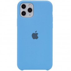 Чохол Silicone Case (AA) для Apple iPhone 11 Pro Max (6.5")  Блакитний / Cornflower - 00000032273_3