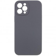 Чохол Silicone Case Full Camera Protective (AA) NO LOGO для Apple iPhone 12 Pro (6.1")  Сірий / Dark Gray - 00000070225_21