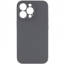 Чохол Silicone Case Full Camera Protective (AA) NO LOGO для Apple iPhone 13 Pro (6.1")  Сірий / Dark Gray - 00000070228_21