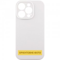Чохол Silicone Case Full Camera Protective (AA) NO LOGO для Apple iPhone 16 (6.1")  Білий / White - 00000074950_1