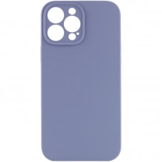 Чохол Silicone Case Full Camera Protective (AA) NO LOGO для Apple iPhone 16 Pro Max (6.9")  Сірий / Lavender Gray - 00000074769_23