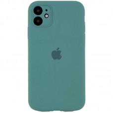 Чохол Silicone Case Full Camera Protective (AA) для Apple iPhone 12 (6.1")  Зелений / Pine green - 00000042250_15
