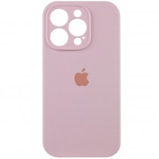 Чохол Silicone Case Full Camera Protective (AA) для Apple iPhone 13 Pro (6.1")  Рожевий / Chalk Pink - 00000050656_42