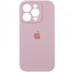 Чохол Silicone Case Full Camera Protective (AA) для Apple iPhone 13 Pro (6.1")  Рожевий / Chalk Pink - 00000050656_42